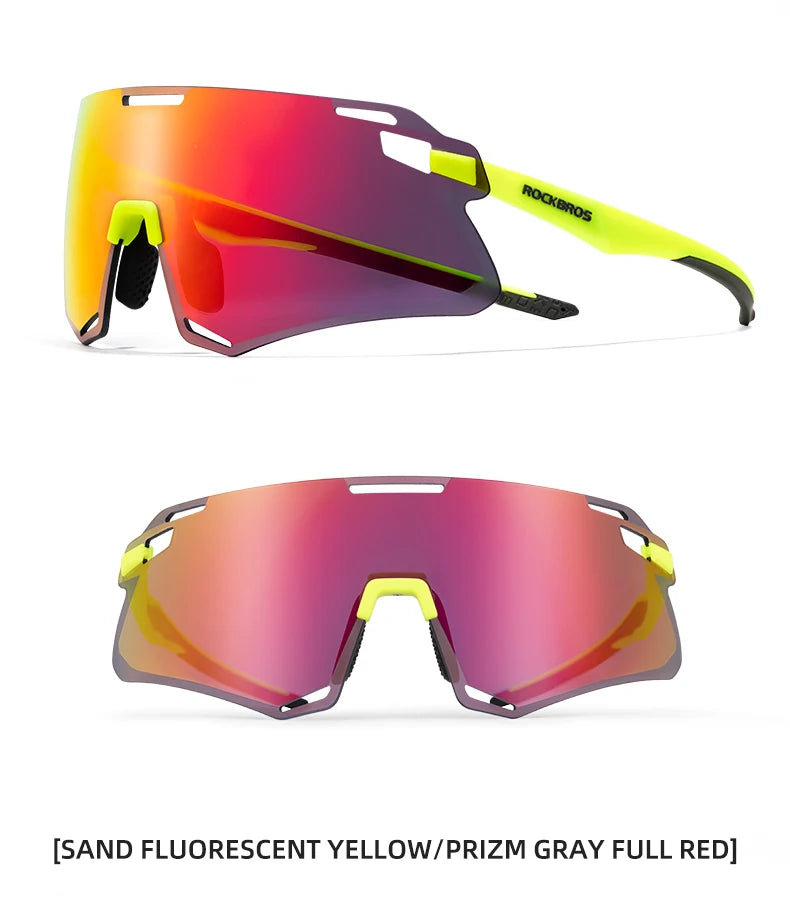 Photochromic Cycling Glasses with TR90 Frame