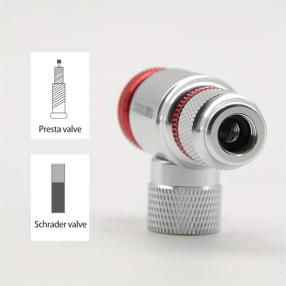 Pompa CO2 ThinkRider per gonfiaggio rapido della bicicletta
