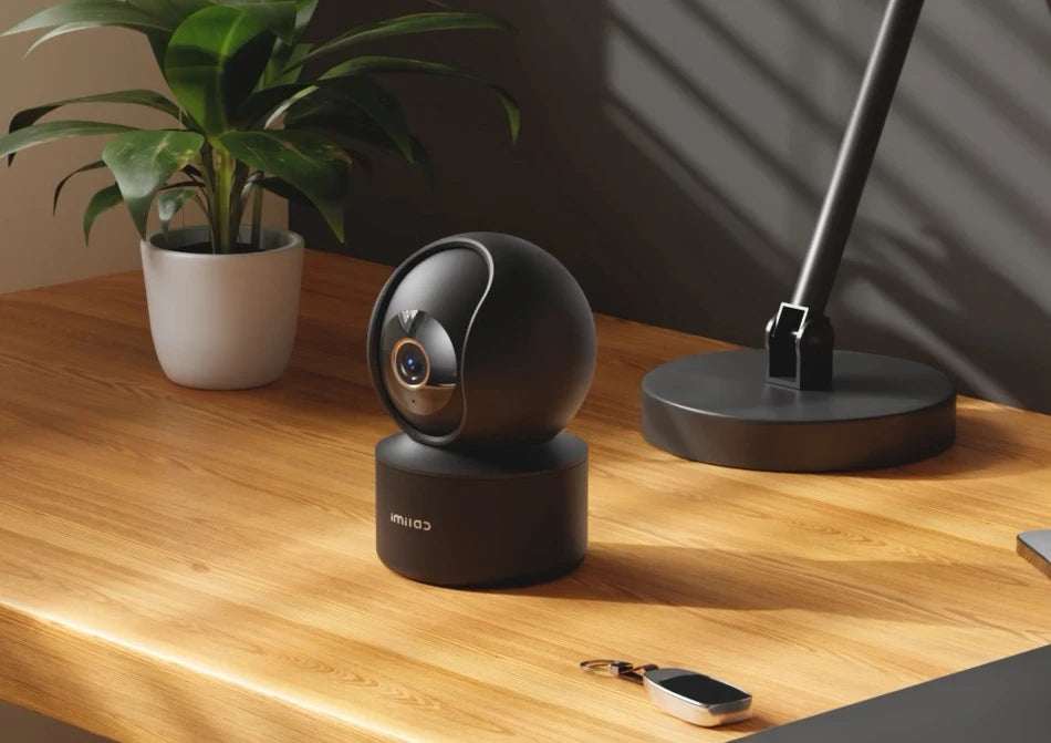 Caméra de surveillance bébé intérieure IMILAB 3K avec suivi à 360° et audio