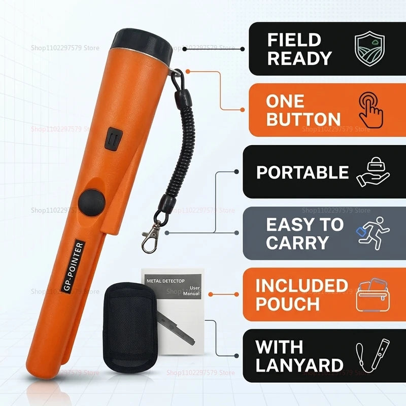Handheld Metal Detector Pinpointer - Options