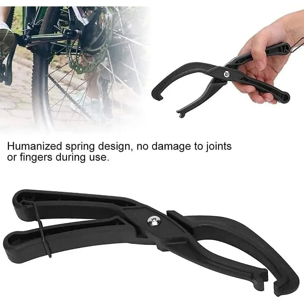 Spring-Loaded Bicycle Tyre Bead Pliers