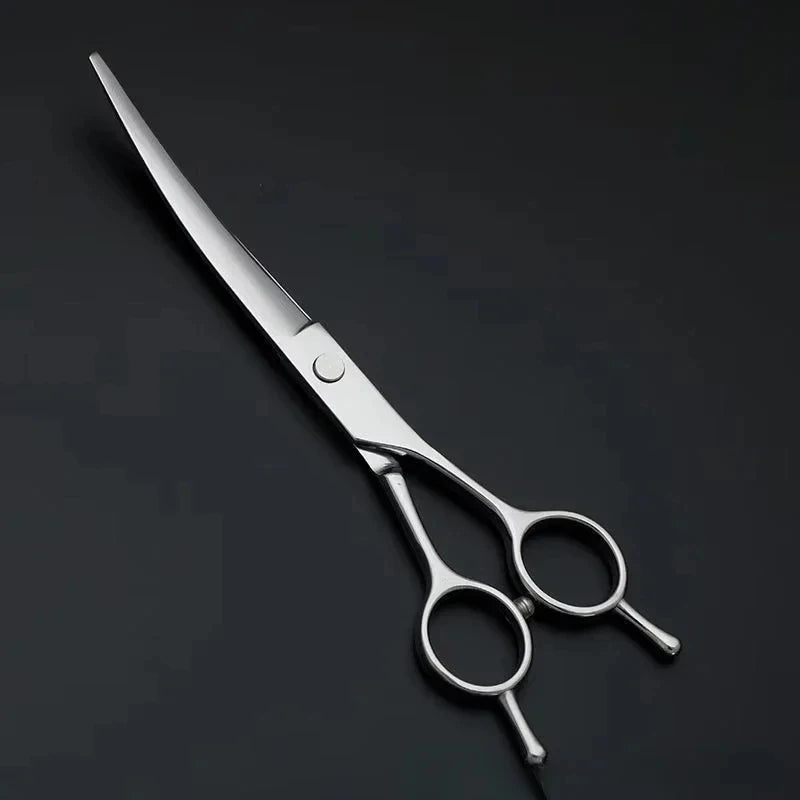 Stainless-Steel Pet Grooming Scissors, Single Piece