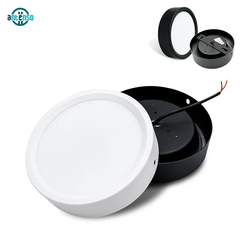 Surface-Mounted LED Ceiling Light, 9W-18W Options