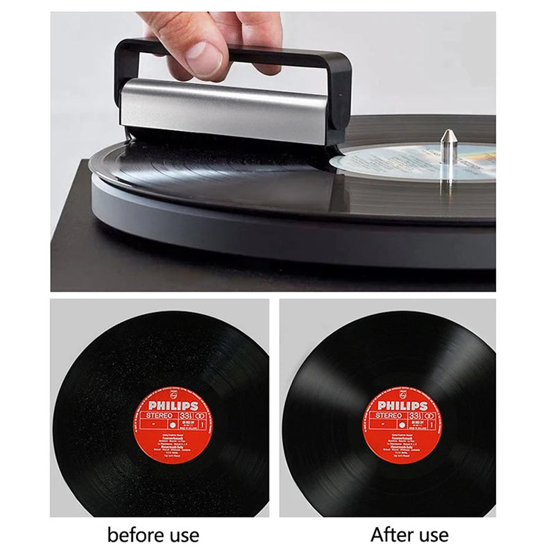 Kulstoffibre Vinylplade Rensebørste
