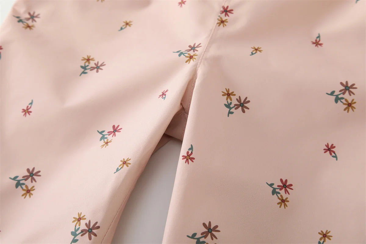 HONEYKING Children Waterproof Rain Pants Baby Jumpsuits Boys Girls Overalls Pants Fashion Kids Overalls