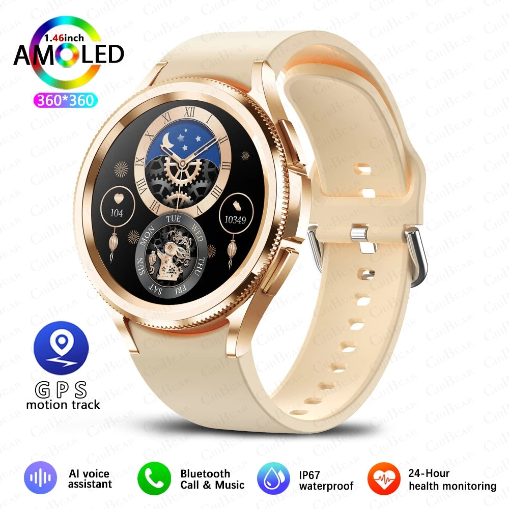 1.46-Inch Round Smartwatch with Calling Features
