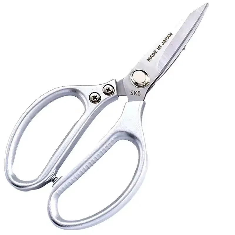 Professional 8.5-inch kitchen scissors with a variety of handle materials to choose from; multi-functional tool food scissors