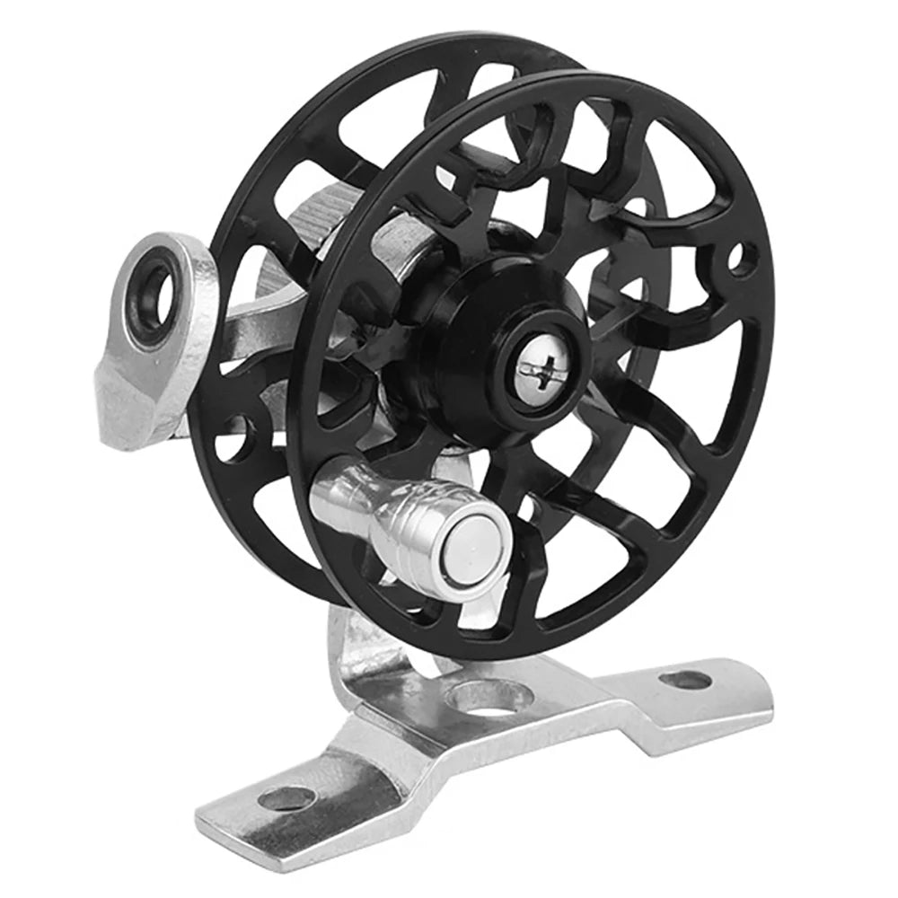 53 mm Right-Hand Aluminium Ice Fishing Reel