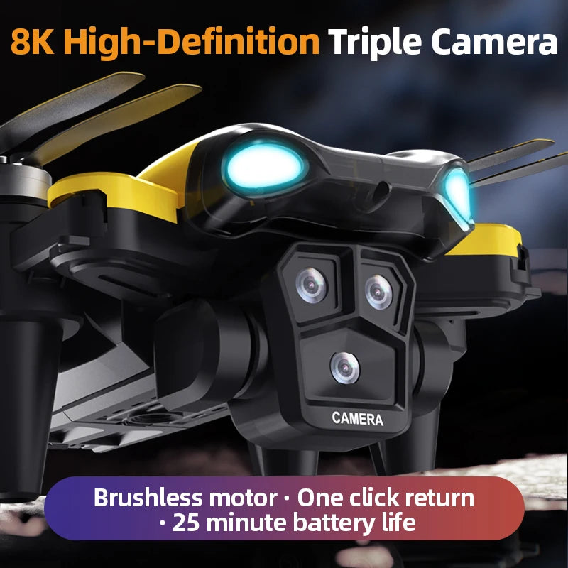 Zlagljiv RC dron z dvema HD kamerama in WiFi FPV