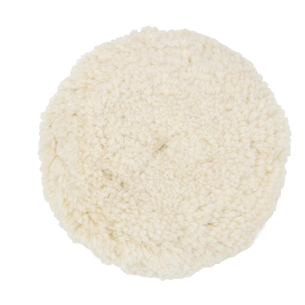 Six-Inch Wool-Blend Polishing Pad
