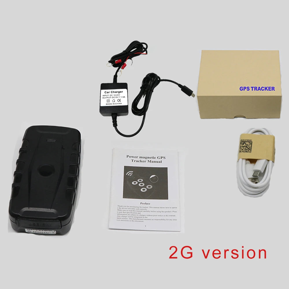 Car Tracker TKSTAR GPS Tracker Car 2G 20000mAh TK918 GPS Locator Waterproof IP67 GPS Tracker Auto Magnet Free APP PK TK905