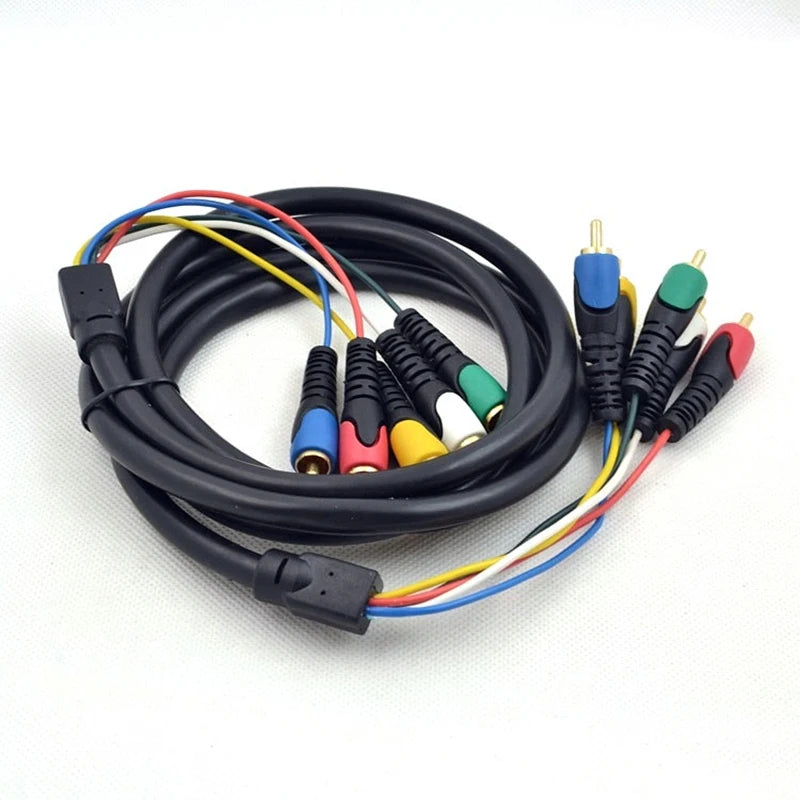 Cablu component audio-video 5-RCA, 1.8 m