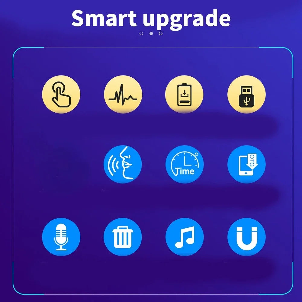Registratore vocale mini magnetico USB Dictaphone