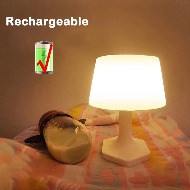 Uppladdningsbar dimbar LED-skrivbordslampa