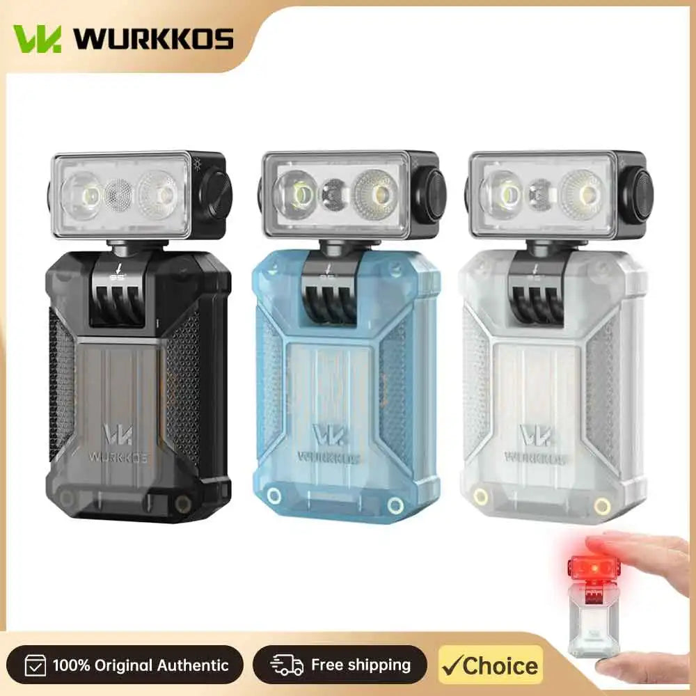 HD04 Rechargeable Rotating Clip Flashlight