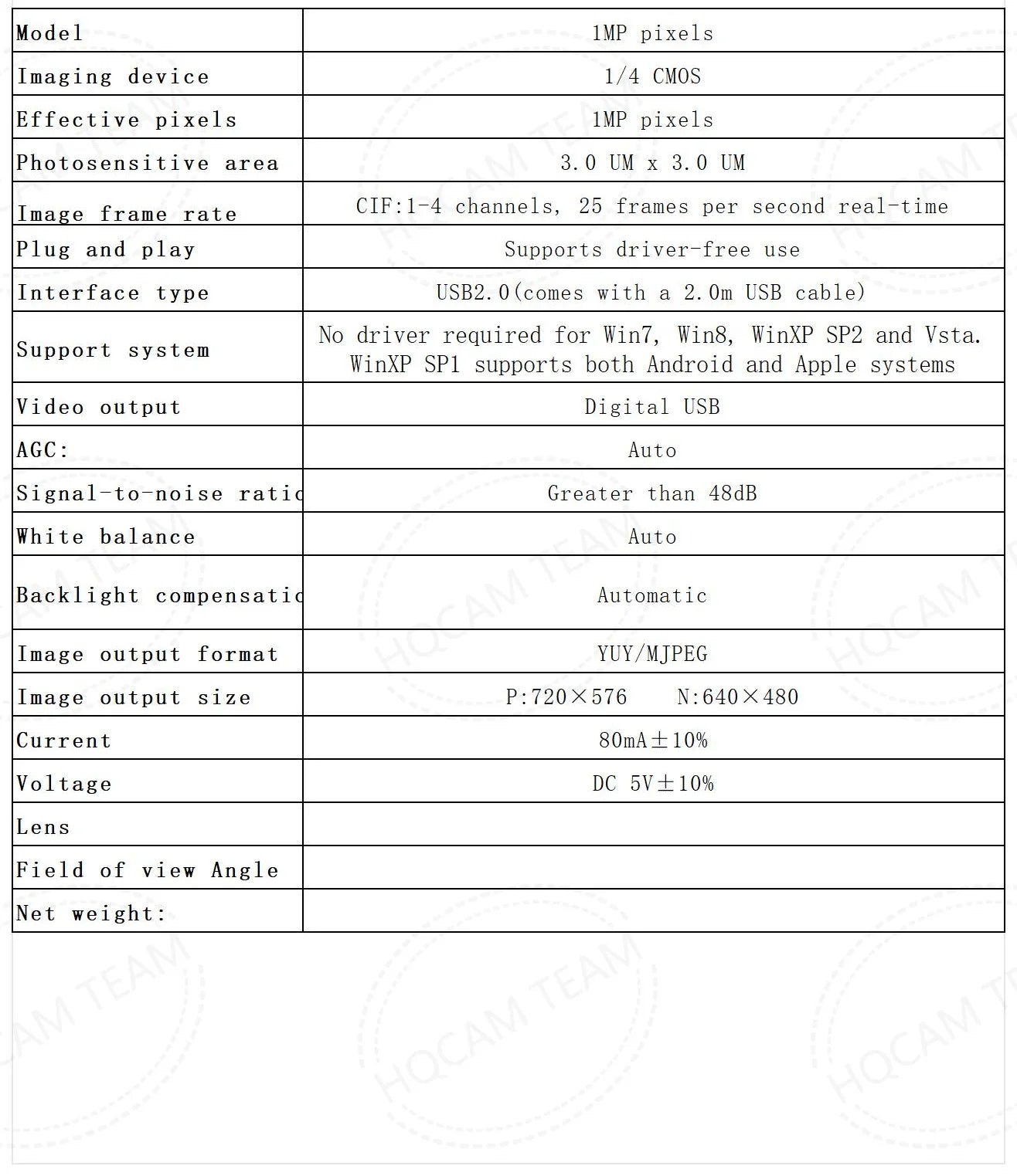 4K IMX415 USB Webcam with 2.8-12mm Varifocal Lens