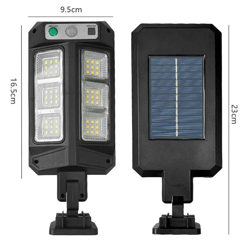 Solar Motion-Sensor Wall Light