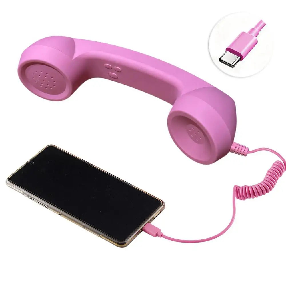 Auricular telefónico con micrófono y conector Type-C