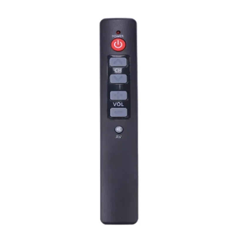 Six-Button Learning IR Remote for Compatible TV and AV Devices