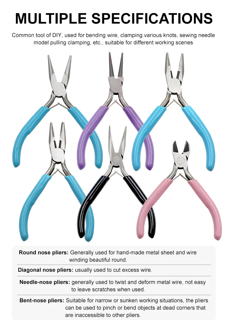 Jewellery Making Pliers - Jaw Options