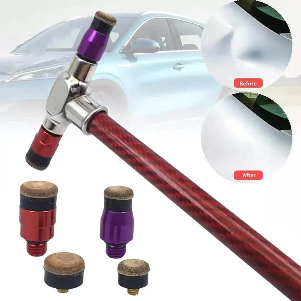 Dent-Repair Tapping Hammer and Tip Set