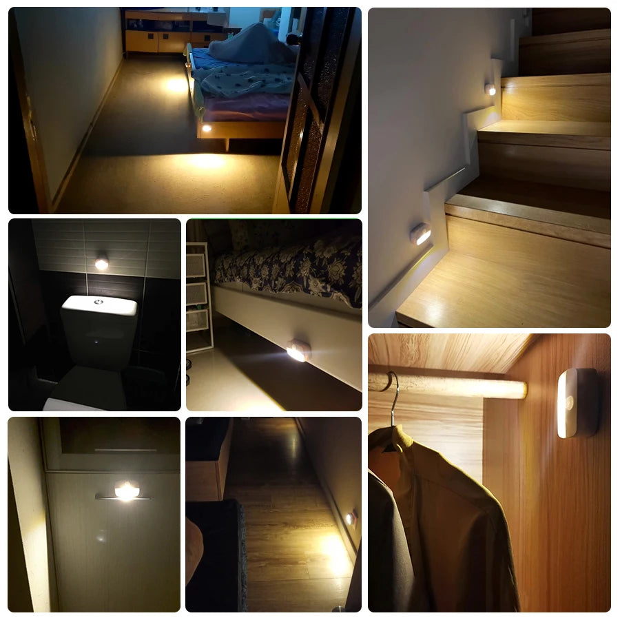 Battery Motion-Sensor Night Lights - Multipacks