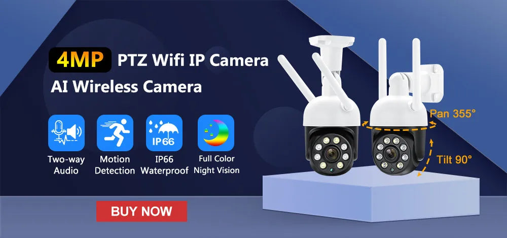 MISECU Kablosuz Dış Mekan Güvenlik Kamerası 5MP Renkli Gece Görüşlü