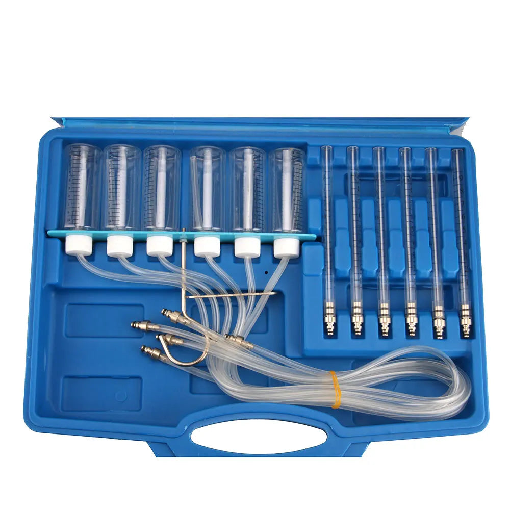 Kit de prueba de retorno de flujo de inyector diesel de riel común