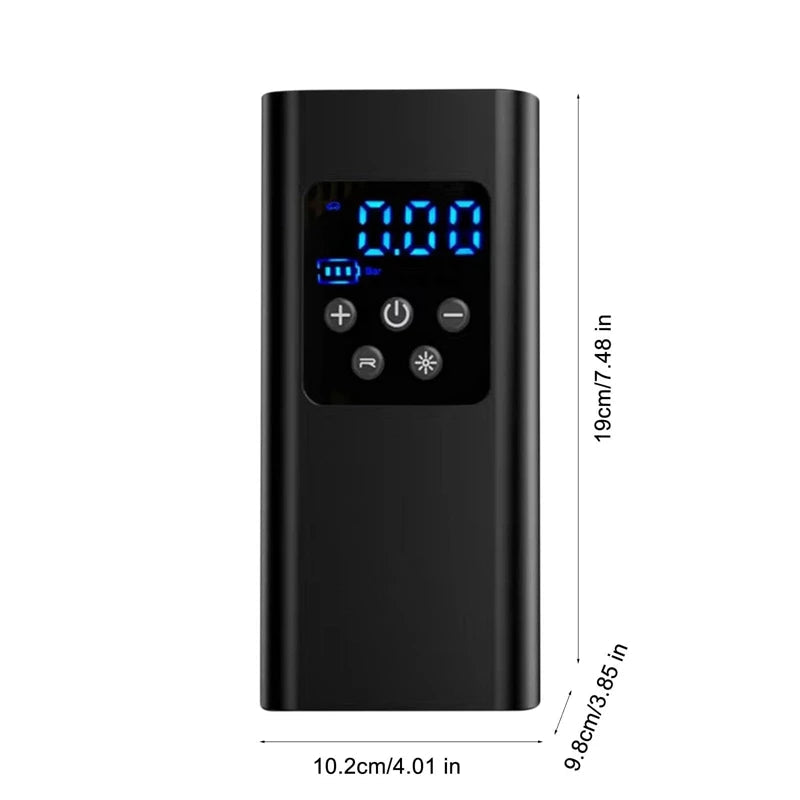 LEIBOO Portable Air Compressor for Car Tires Fast Air Pump Tire Inflator Accurate Pressure Air Pump for Motorcycle Bicycle Ball