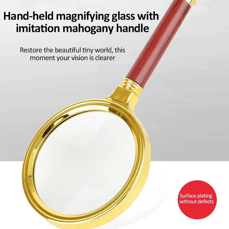 Handheld Reading Magnifier - Multiple Lens Sizes