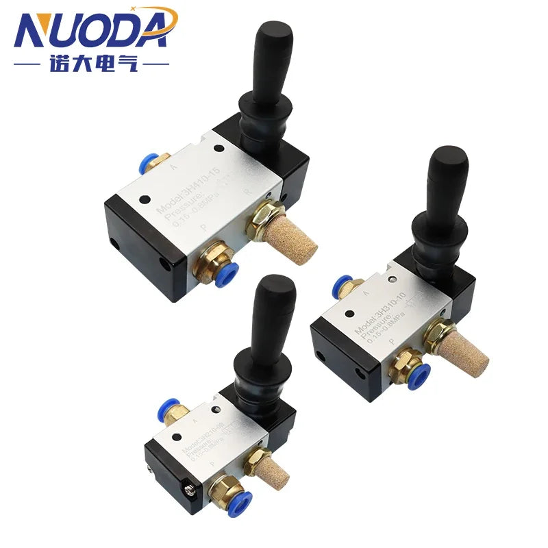 Manual Pneumatic Lever Valve, 3/2 or 5/2 Options