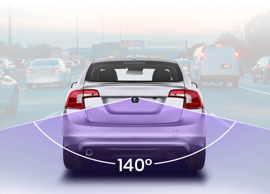 AHD 720P Waterproof Rearview Camera with 140° Wide Angle