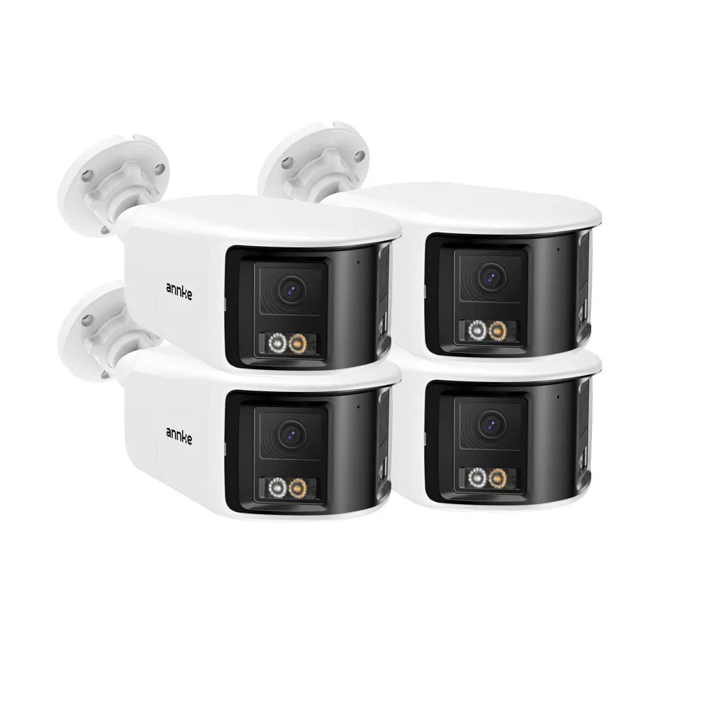 ANNKE 4K 8MP PoE Dual Lens Outdoor Security Camera