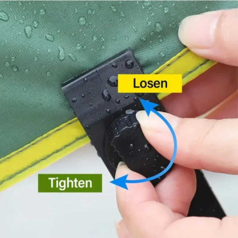 Pinces de fixation pour bâche et tente - Options de lot