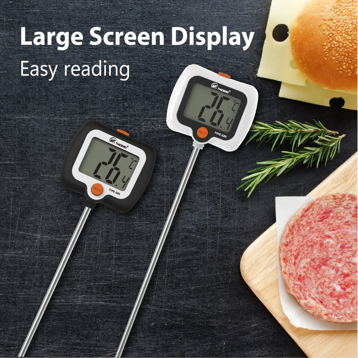 Digital Food Probe Thermometer