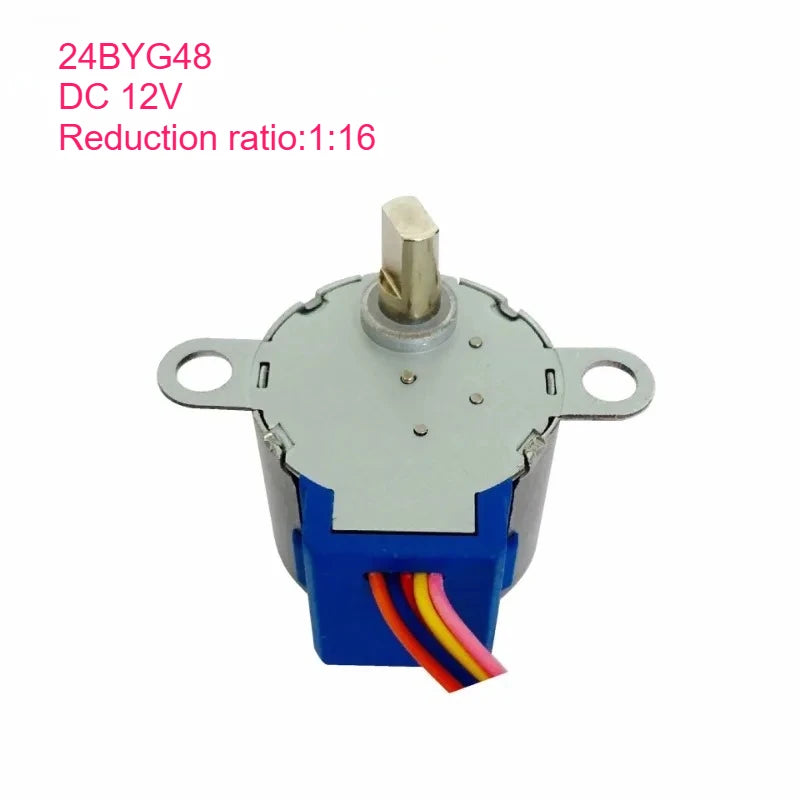 24BYG48 koračni motor s reduktorom, 5 V ili 12 V