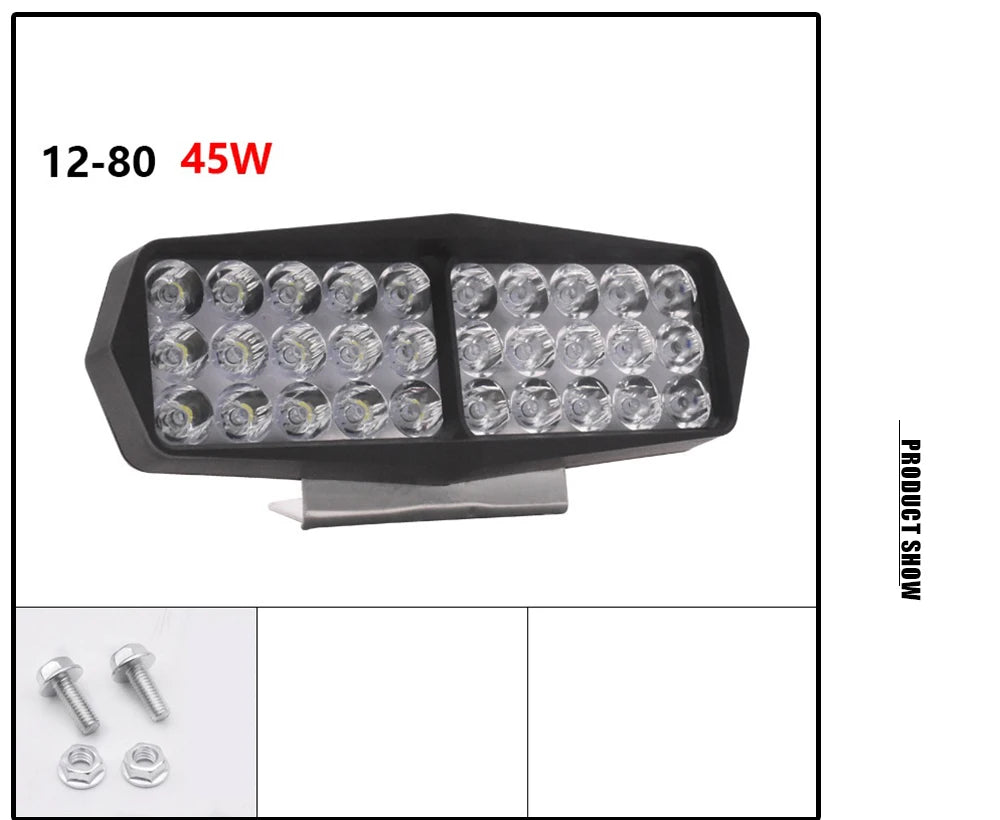LED-hulpspot voor compatibele motorfietsen