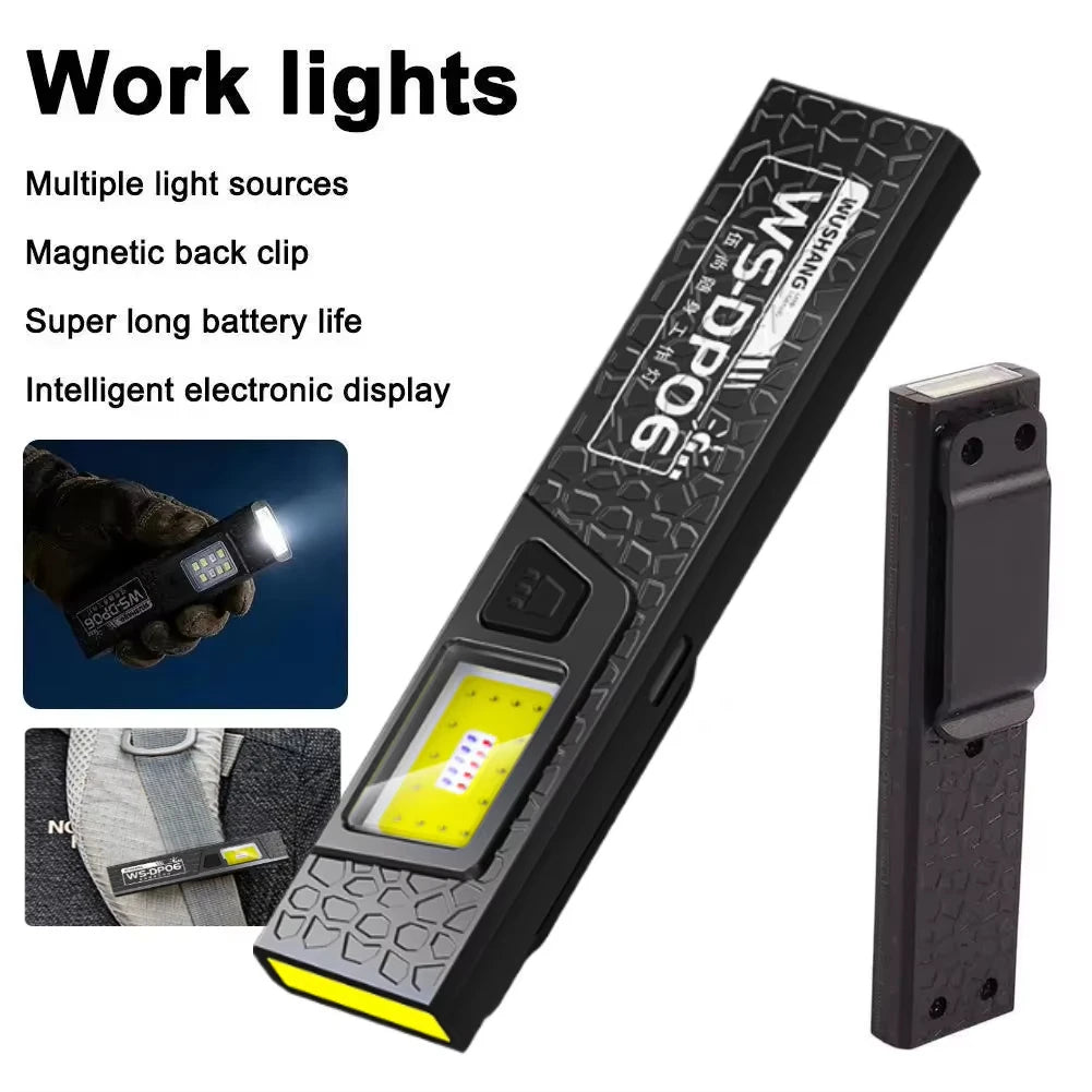 Rechargeable Mini LED and COB Work Light