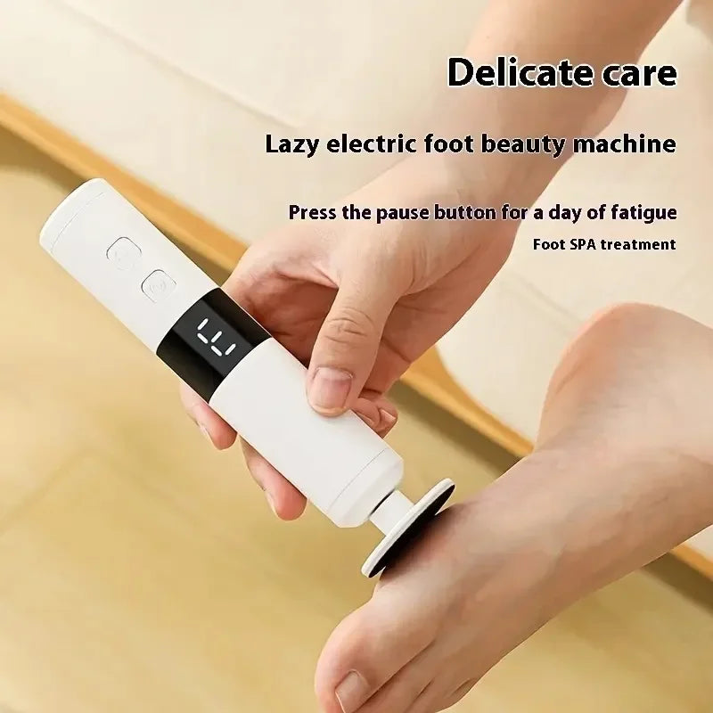 Elektrische manicure- en pedicureset met 16 opzetstukken, LCD, 3 snelheden