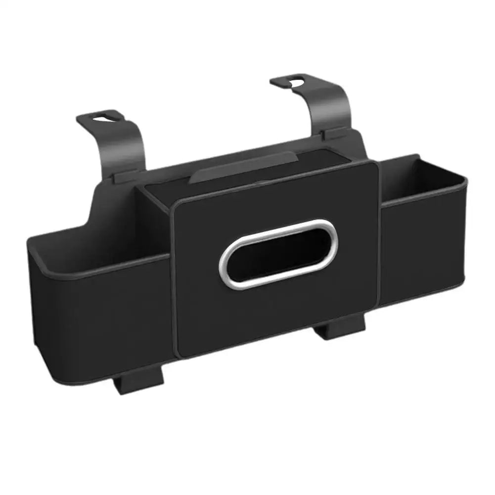 Seat-Back Car Organiser with Tissue and Cup Storage