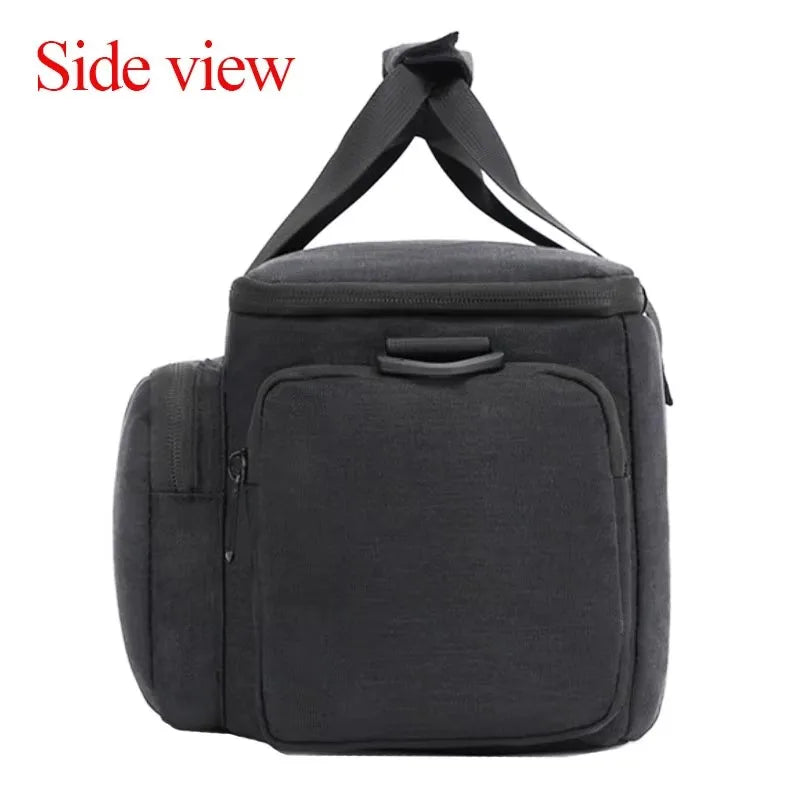 Camera Bag Travel Camera Shoulder Bag Water-resistant Shock-proof for Mirrorless Camera W/ Removable Dividers and Shoulder Strap
