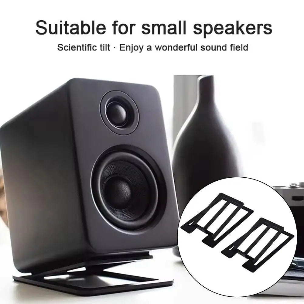 Tilted Desktop Speaker Stands, Pair