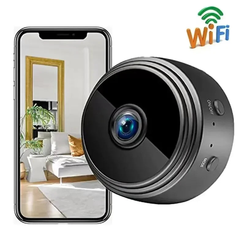 Mini WiFi bezpečnostná kamera A9 s diaľkovým monitorovaním cez aplikáciu