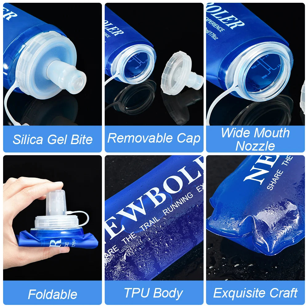 NEWBOLER Elastic Sports Waist Bag Pack Running Race Number Belt Triathlon Marathon Race Cycling Mountaineering Phone Waist Bag