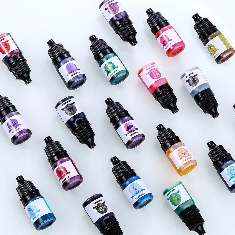 24-Colour Liquid Epoxy Resin Dye Set