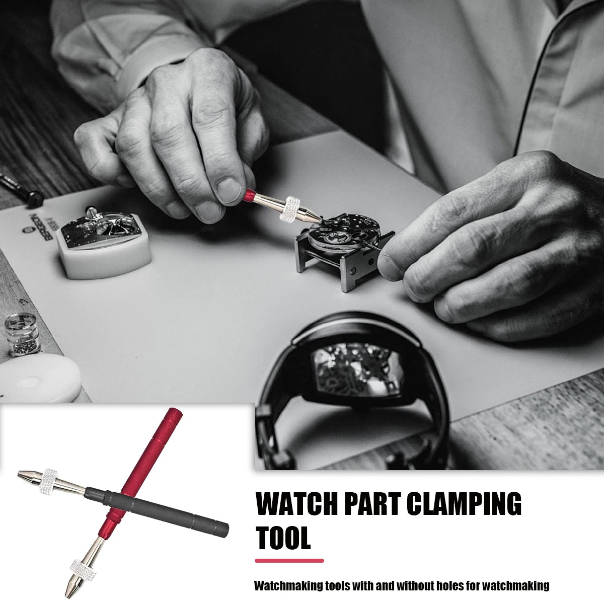 Watch Parts Clamp - With or Without Hole