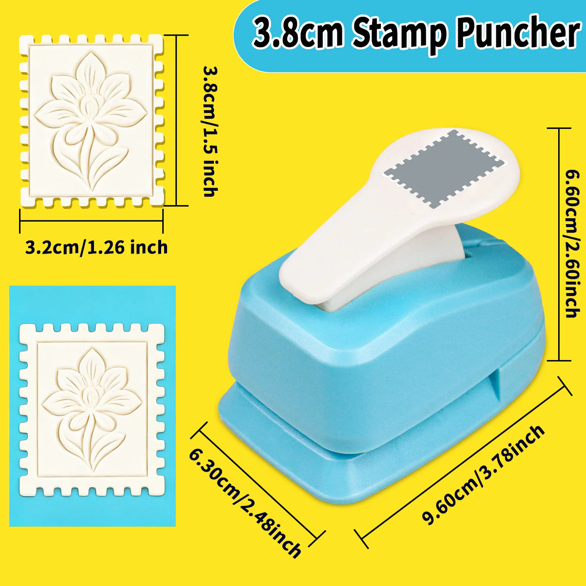 Afsnit-Postform Papirhåndstemper punch muligheder