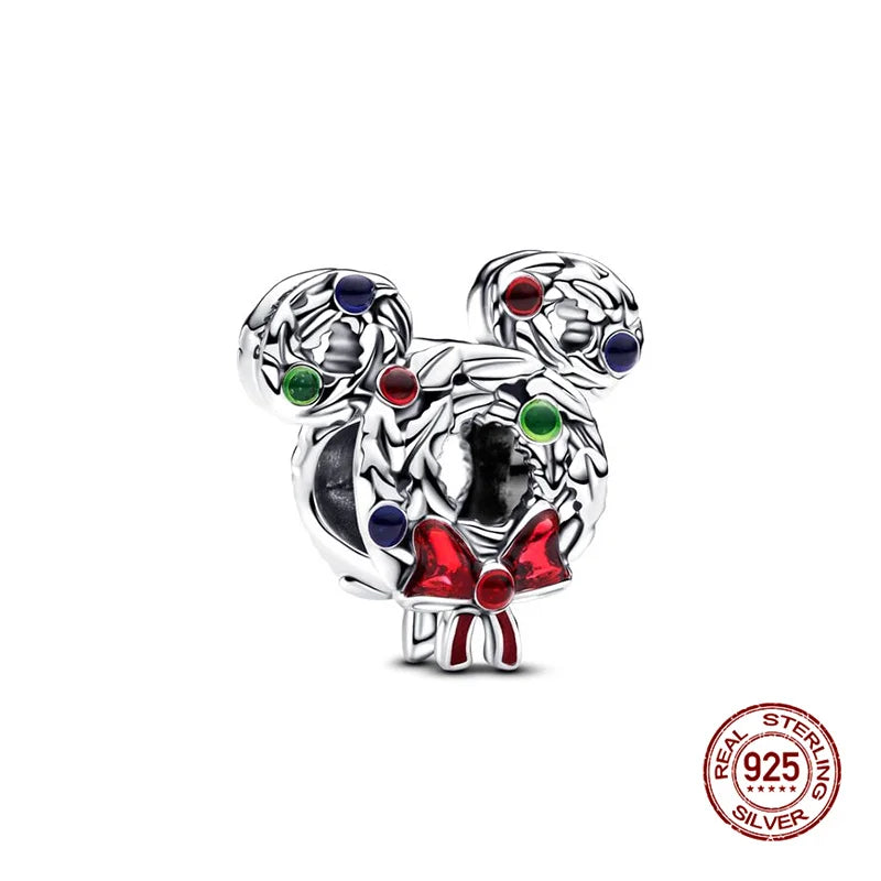 925 Silver Witch Charm Bead for Disney-Inspired Bracelets