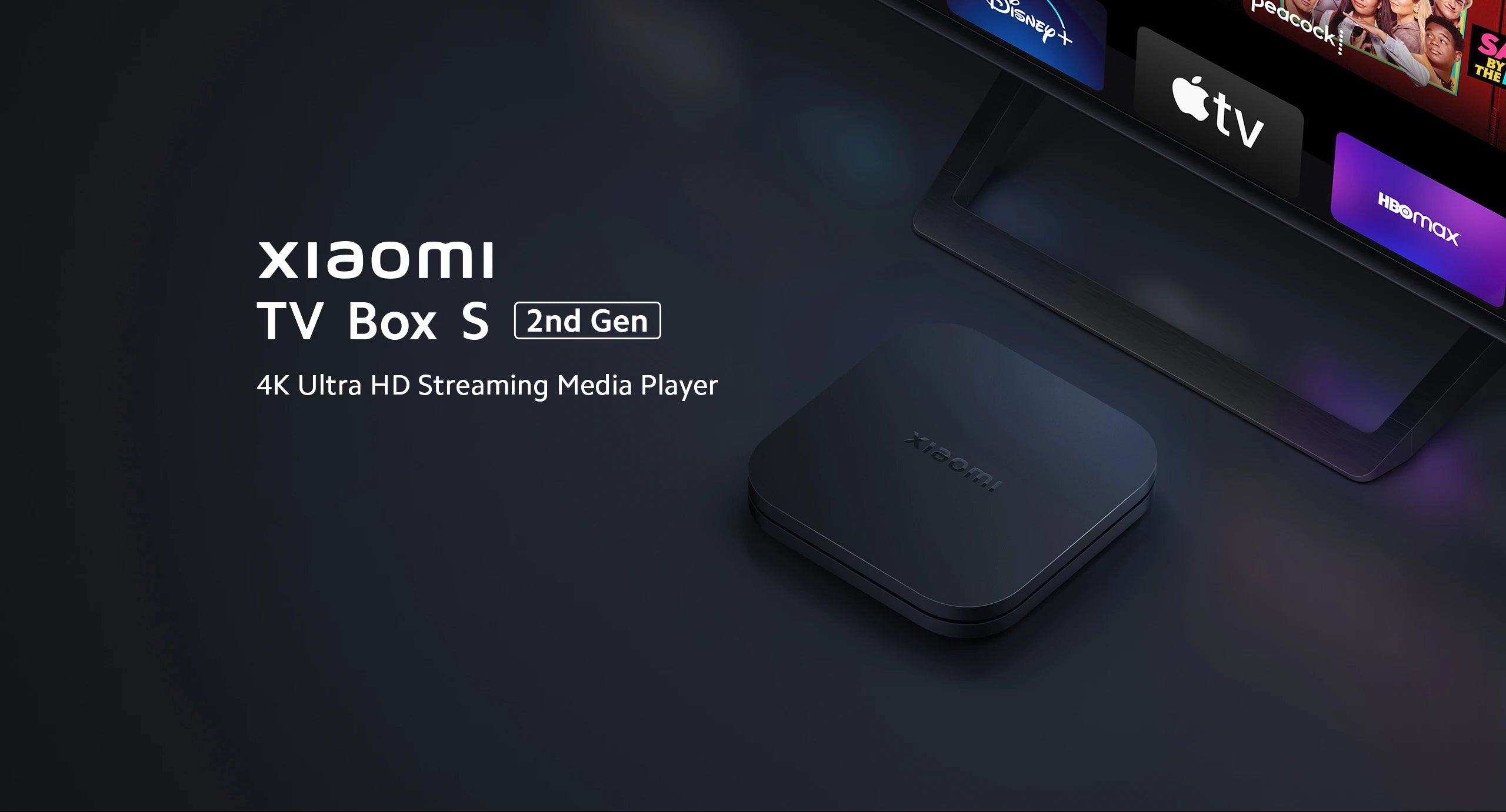 Xiaomi Mi TV Box S Generația a 2-a Versiune Globală Cutie TV Inteligentă