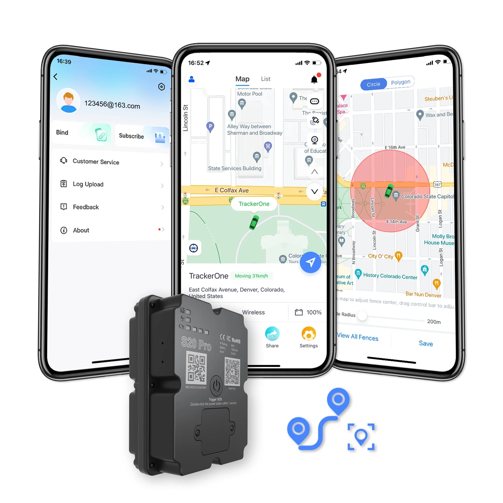 Rastreador de Vehículos 4G GPS con Seguimiento en Tiempo Real y Larga Duración de Batería